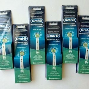 ORAL B Toothbrush Replacements SIX Individual NEW
